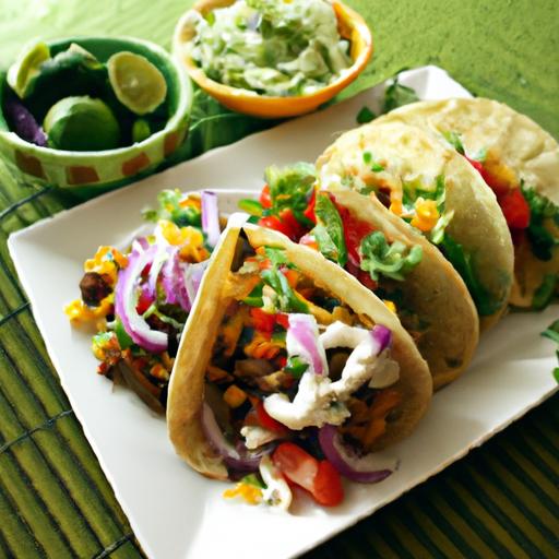 Veggie-Packed Tacos: Flavorful Bites ​Bursting with Freshness