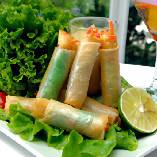 Crispy Vietnamese Spring Rolls: A Fresh Burst of Flavor