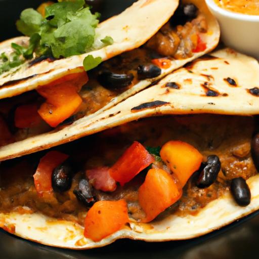 Sweet Potato Black ‍Bean Quesadillas: ​A Flavorful Twist