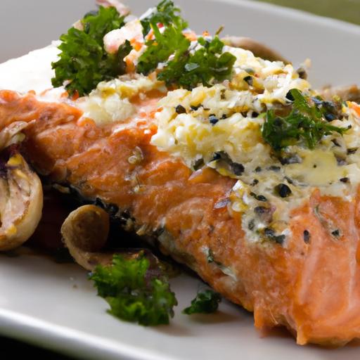 savory Garlic Herb Baked Salmon: A Flavorful Delight