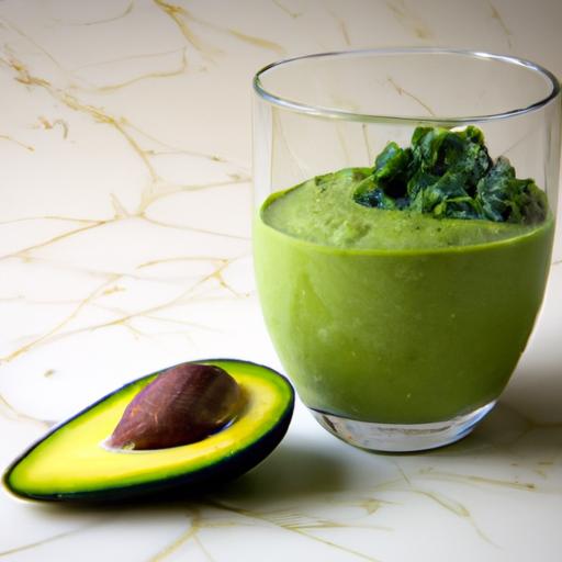 Green Power Boost: The Ultimate Avocado & Kale smoothie
