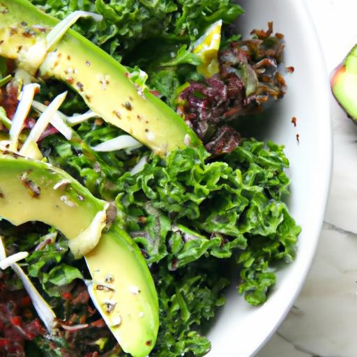 Green Goodness: Unlocking Avocado and Kale salad Benefits