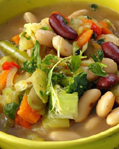 Hearty Veggie & Bean Soup: A Nutritious Comfort Classic