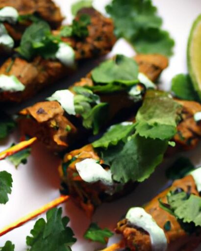 Savor Beef Kofta Skewers with Creamy Yogurt Dip Delight