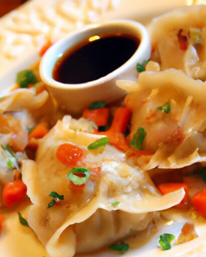 Flavorful Chicken & Veggie Dumplings: A Tasty Homemade Treat