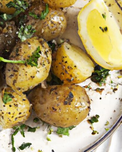 Zesty Lemon Herb Roasted Potatoes: A Flavorful Twist