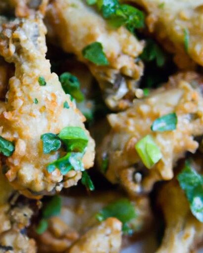 Zesty Lemon Pepper Cauliflower Wings: A Flavorful Twist