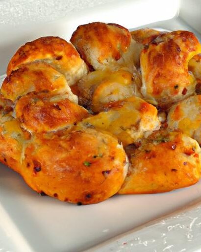 Pull-Apart Pizza Bread: A Cheesy Twist on Snack Time