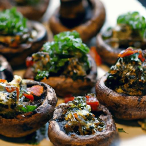 Hearty Stuffed Portobello Mushrooms: A Flavorful Delight