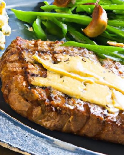 Savor the Flavor: Grilled Steak with Garlic Butter Bliss