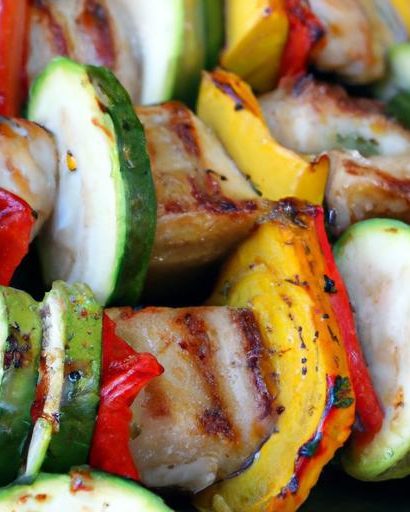 Sizzling Turkey & Zucchini Skewers: A Healthy Grill Delight