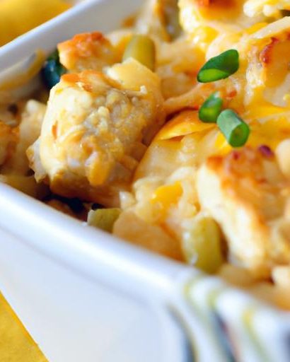 Cheesy Chicken & Rice Casserole: Cozy Comfort in Every Bite