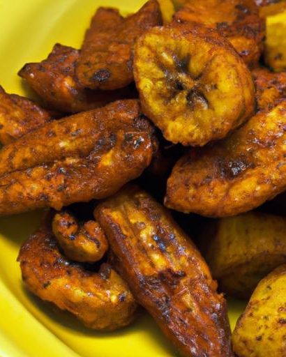 Ghanaian Kelewele: The Fiery Art of Spicy Fried Plantains