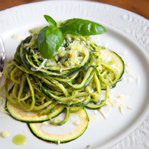 Zucchini Noodles with ⁣Pesto: A⁣ Fresh Twist on Pasta Classics