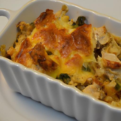 Cheesy Chicken & Rice Casserole: Cozy Comfort in Every Bite