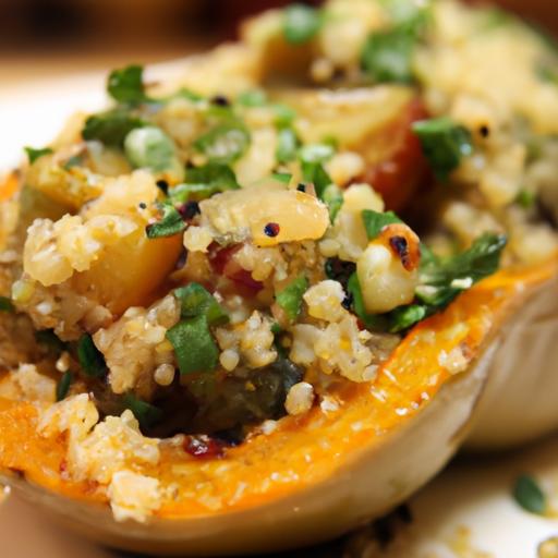 Nutritious ​Delights: Quinoa Stuffed Squash Recipe⁢ Unveiled