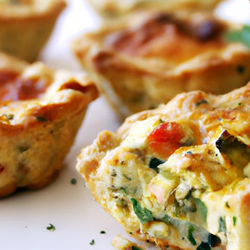 Mini⁤ Quiches: Bite-Sized ‌Appetizers‌ Bursting with Flavor