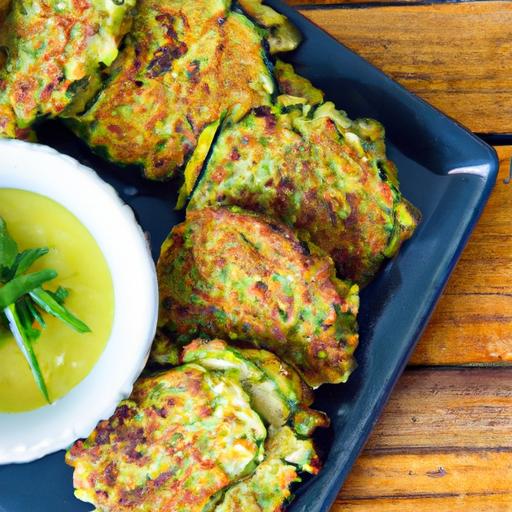 Crispy zucchini Fritters: A Fresh Twist on a Classic Snack