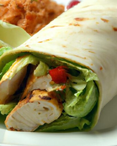 Slimmed-Down Sonic Grilled Chicken Wrap: A Healthier Bite