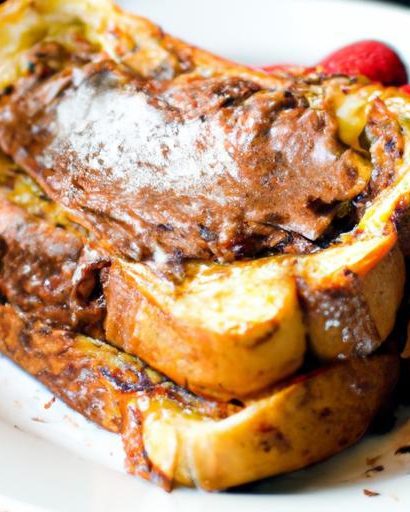 Indulgent Nutella-Stuffed French Toast: A Sweet Breakfast Twist