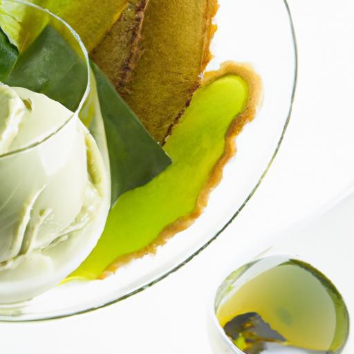 Savor the Delight: Japanese Matcha Green Tea Ice Cream Refreshment