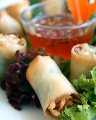 Crispy Vegetable Spring Rolls: A Fresh Twist on Tradition
