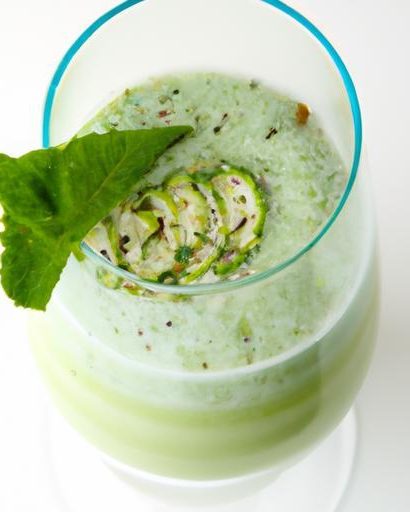 Refresh & Rejuvenate: The Ultimate Cucumber Mint Detox Smoothie