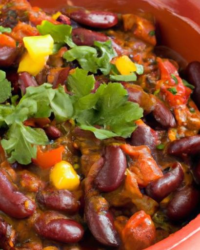Hearty Veggie & Bean Chili: A Flavor-Packed Comfort Meal