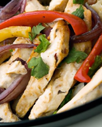 Savor Simple Flavors: One-Pan Baked Chicken Fajitas