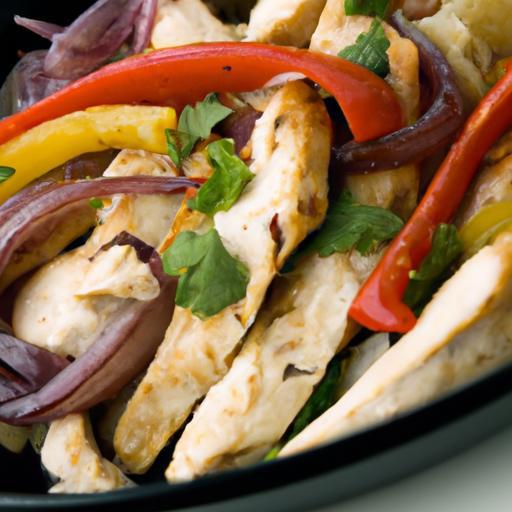 Savor Simple Flavors: One-Pan Baked Chicken Fajitas