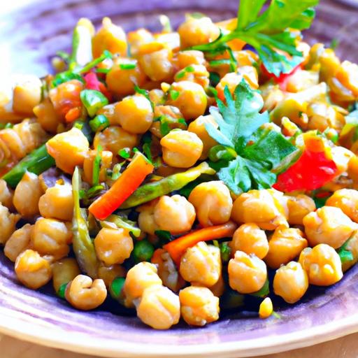 Vibrant Chickpea & Veggie Stir-Fry: A Nutritious Delight