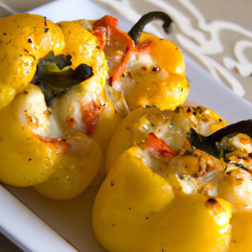 Cauliflower &‌ Cheese ​Stuffed⁣ Peppers: A Flavorful Twist