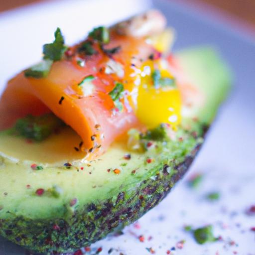 Savory Delight: Smoked Salmon & Egg ‍Stuffed Avocados Recipe