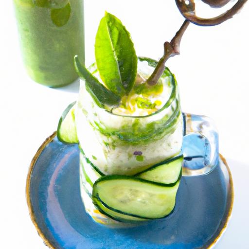 Refresh⁣ & Rejuvenate: The Ultimate Cucumber Mint Detox Smoothie