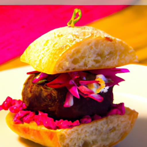 Beet Burgers: A Colorful Twist on Classic Comfort⁢ Food