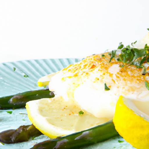 The Zesty Delight⁣ of baked Cod with Lemon and Dill
