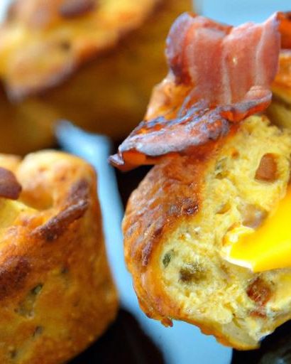 Savory Cheesy Bacon & Egg Muffins: Your New Breakfast Fix