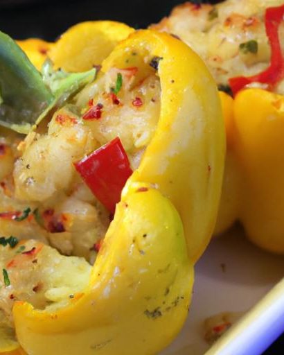 Cauliflower & Cheese Stuffed Peppers: A Flavorful Twist