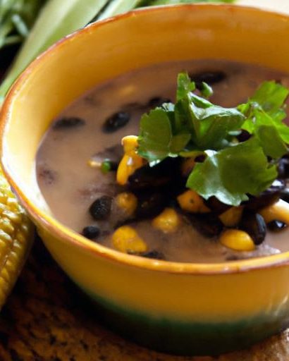 Bold & Bright: Spice Up Dinner with Black Bean Corn Soup