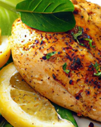 Zesty Grilled Chicken Breast: Lemon-Herb Marinade Magic